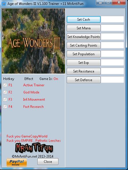 age of wonders 3 trainer|Age of Wonders III Trainer .